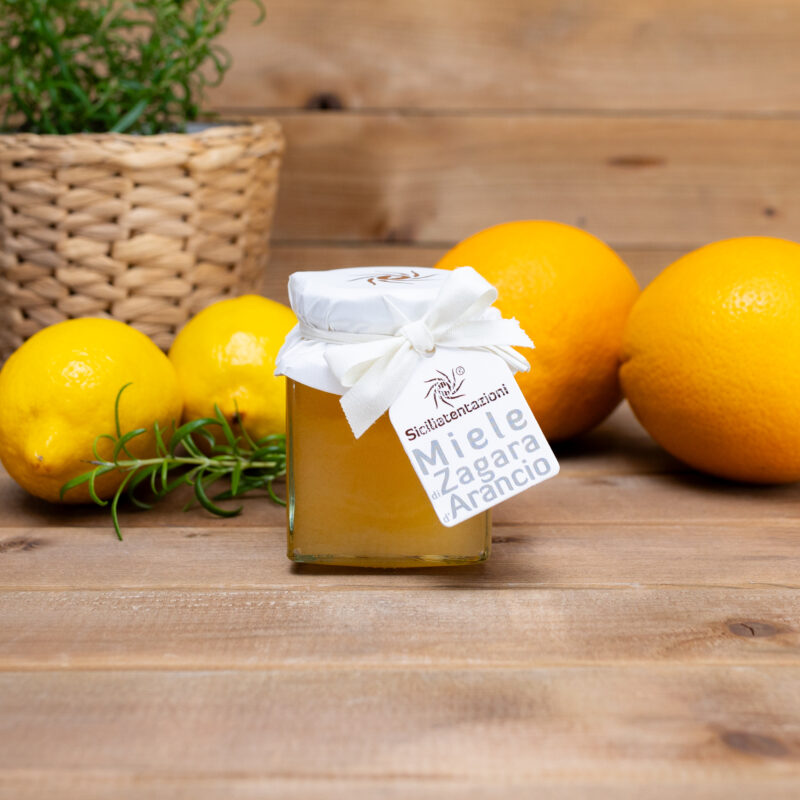 Miód z kwiatów pomarańczy 250g Siciliatentazioni