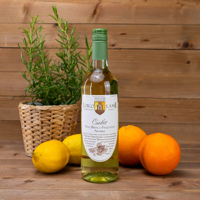 Wino półslodkie musujące "Ciabot"  Antiche Cantine Borgo Lame