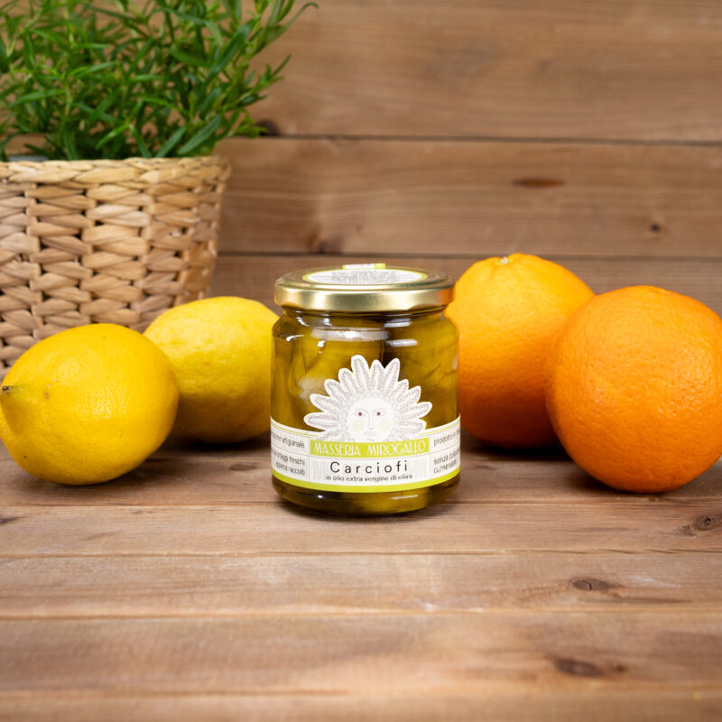 Karczochy w oliwie extra vergine 280g Belfiore