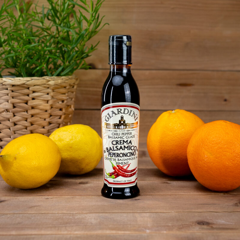 Krem balsamiczny z papryczką pikantną 220 g Acetaia Leonardi