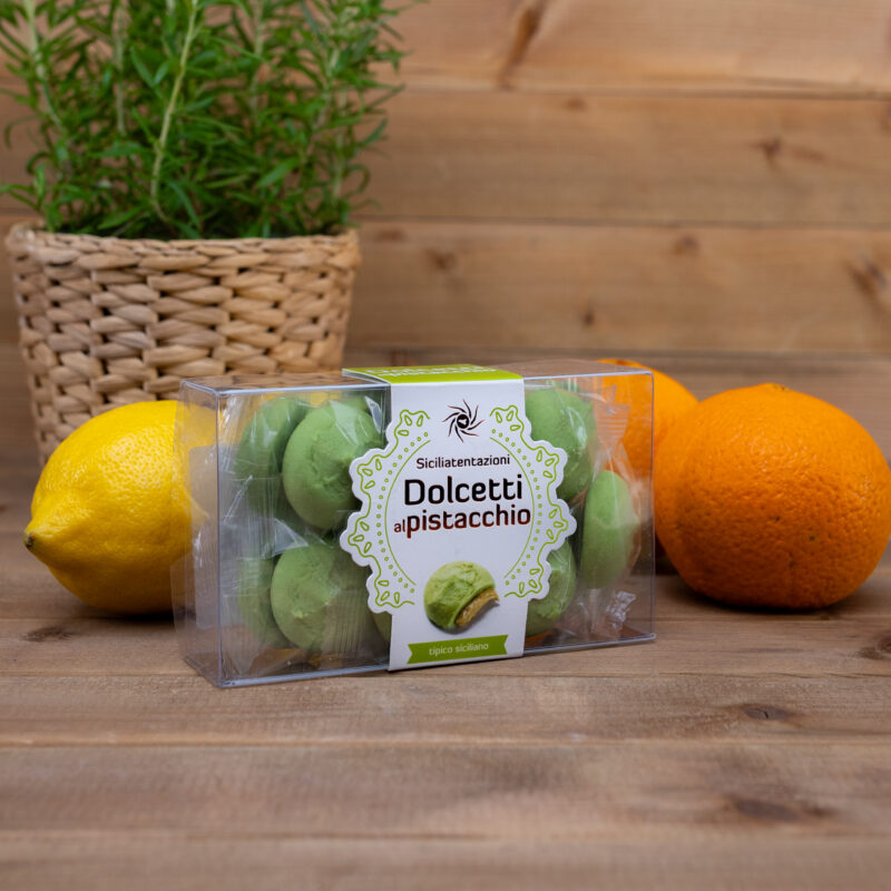 Ciasteczka z kremem pistacjowym 200g Siciliatentazioni