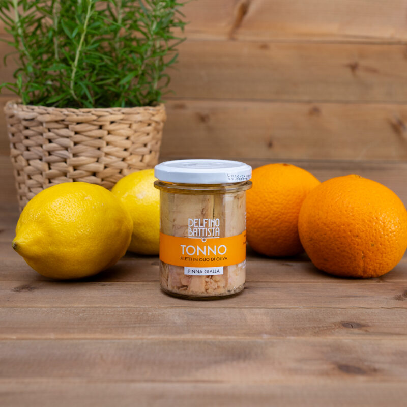 Tuńczyk filety w oliwie extra vergine 190g Delfino Battista