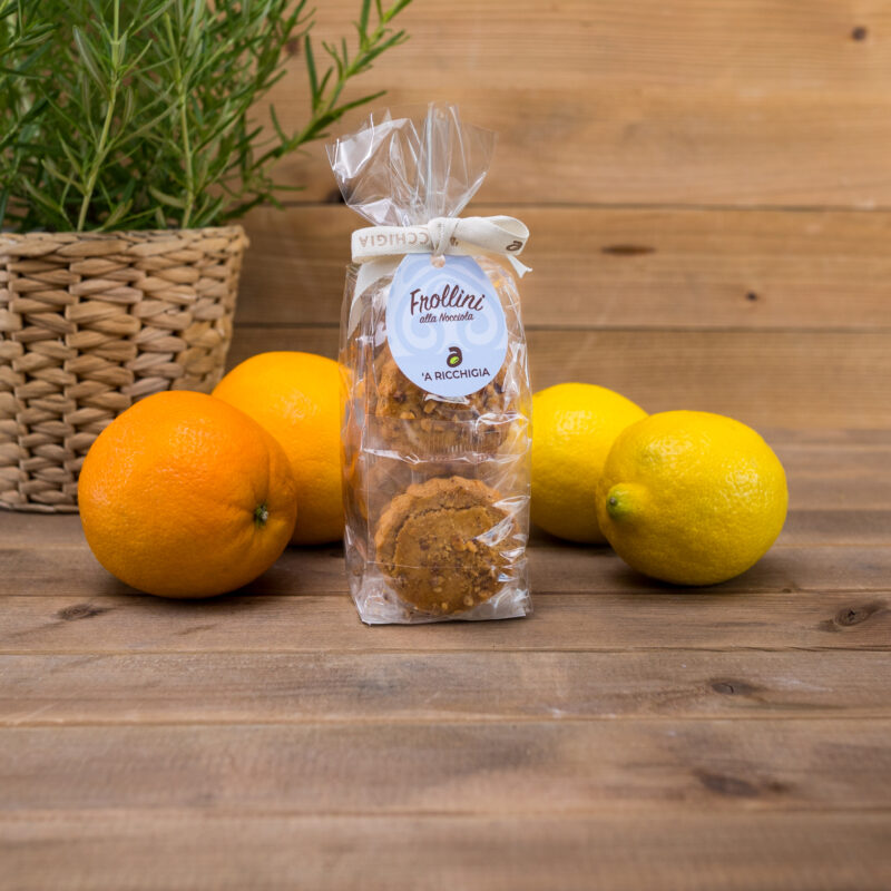 Ciasteczka Frollini orzechowe 100g 'A Ricchigia