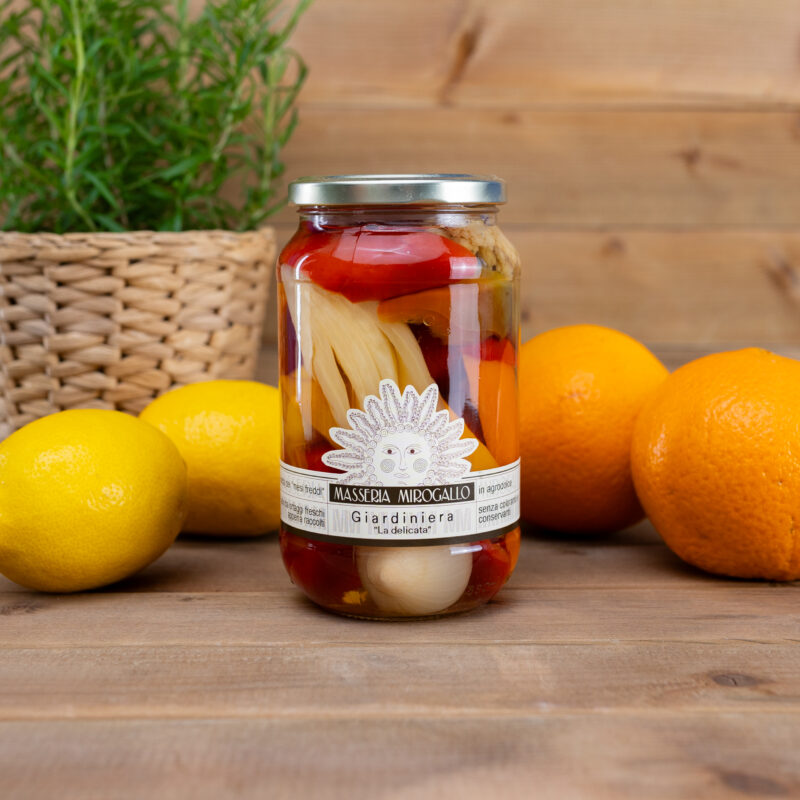 Giardiniera warzywa w zalewie słodko-kwaśnej "La delicata" 530g Belfiore