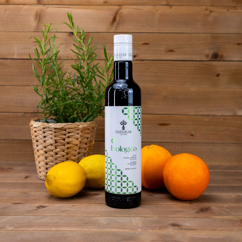 Oliwa z oliwek extra virgin Monogram Biologico 500ml Guglielmi