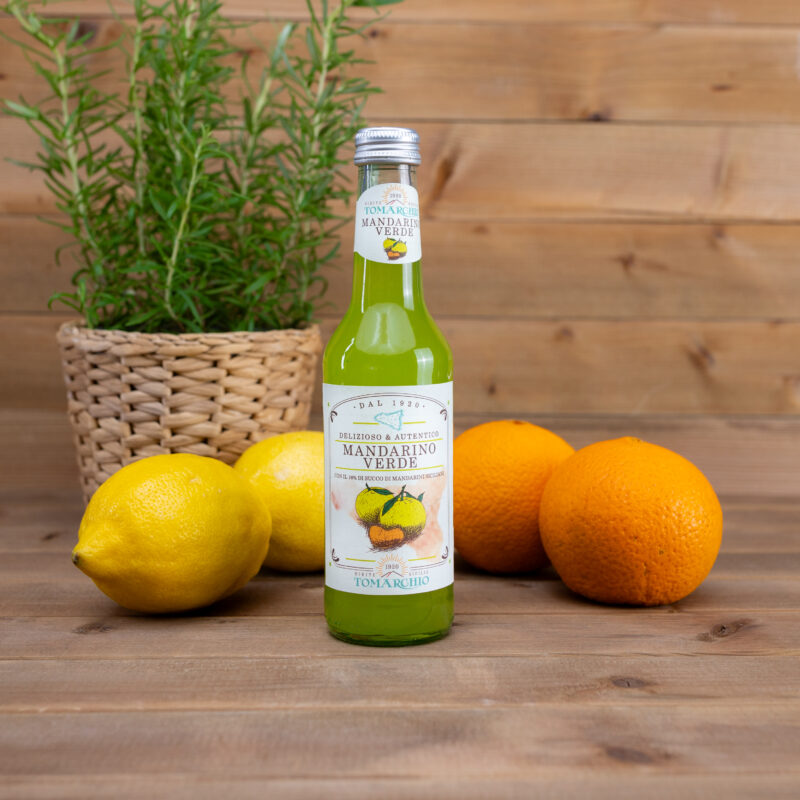 Lemoniada z zieloną mandarynką Mandarino Verde 275ml Tomarchio