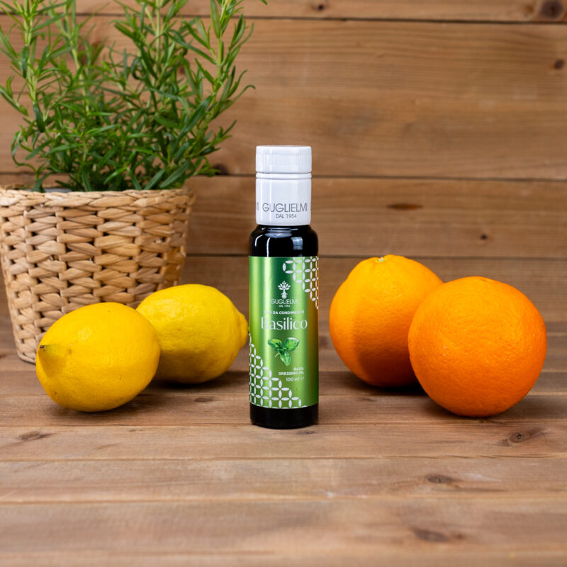 Oliwa z oliwek extra virgin Bazylia 100ml Guglielmi