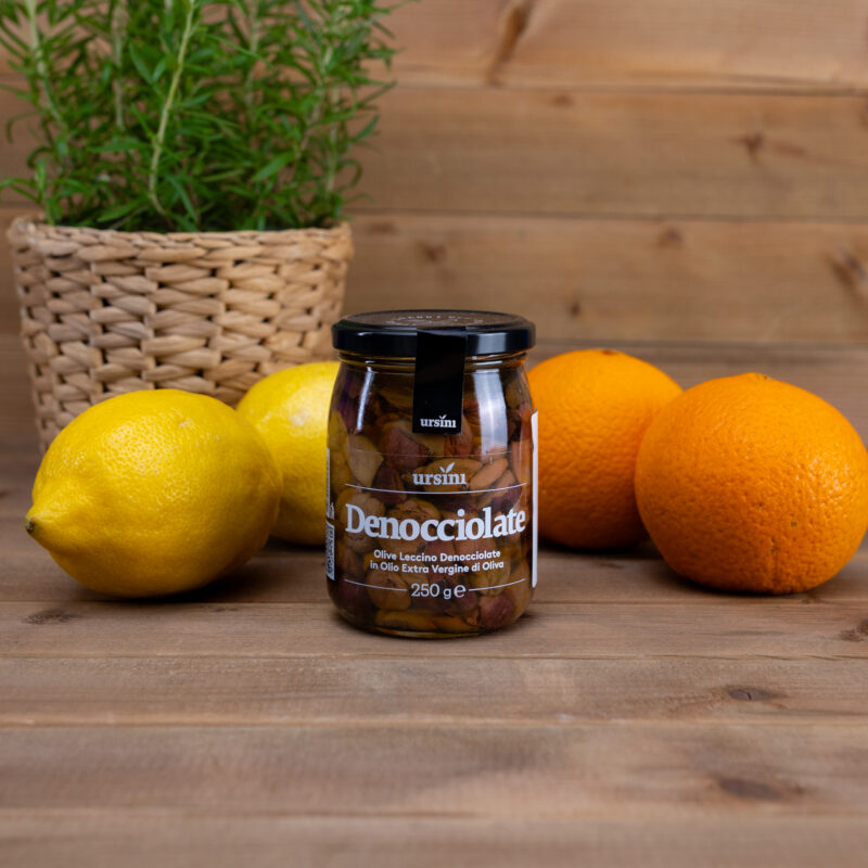 Oliwki Leccino bez pestki w oliwie extra vergine 250g Ursini