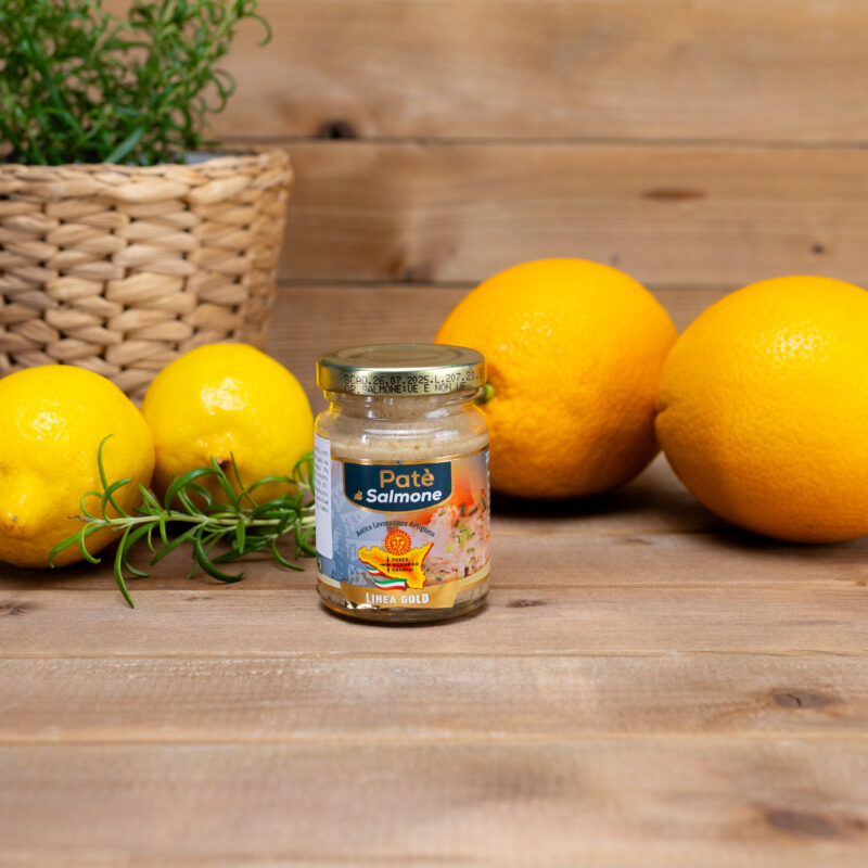 Pate' z łososia 95g Pesce Azzurro Cefalu'