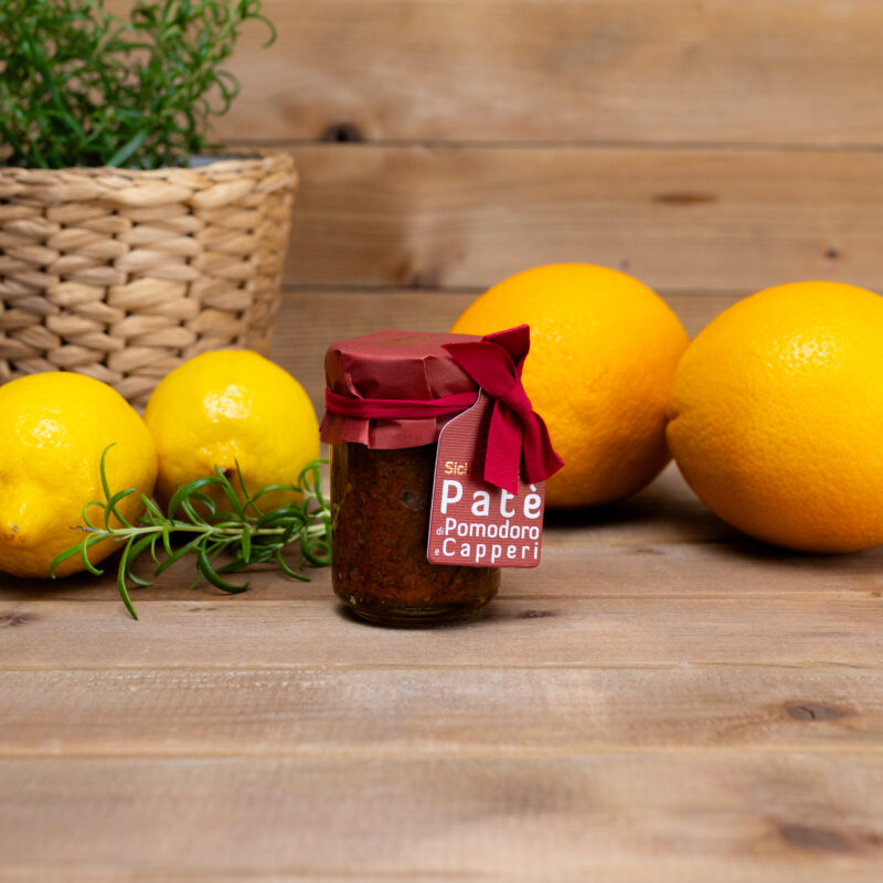 Patè z pomidora i kaparów 90g Siciliatentazioni