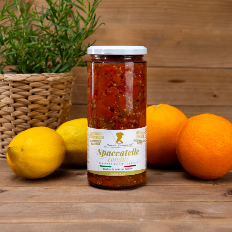 Pomidory Spaccatelle przyprawione 565g Donna Francesca