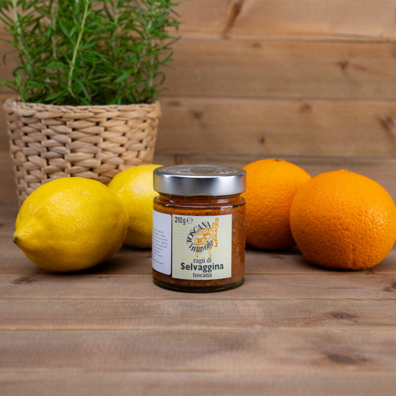 Sos ragu' z dziczyzny toskańskiej 210g Toscana in tavola