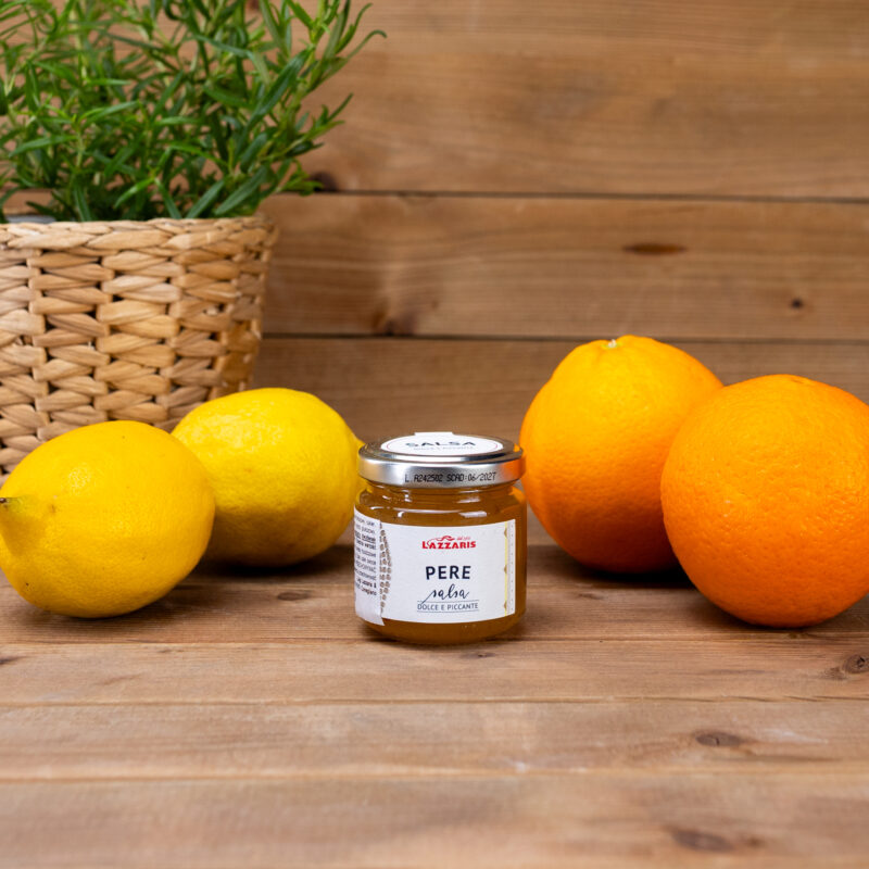 Salsa z gruszek 120g Lazzaris