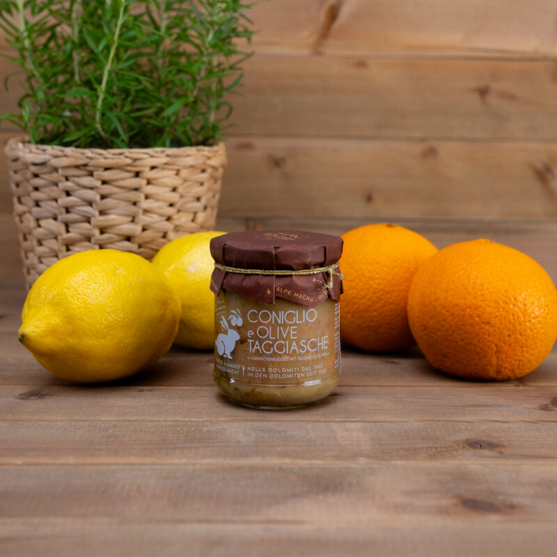 Sos z królika i oliwek taggiasca 180g Alpe Magna