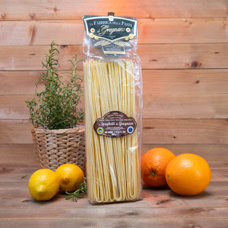 Makaron Spaghetti z Gragnano IGP 500g Fabbrica della Pasta di Gragnano