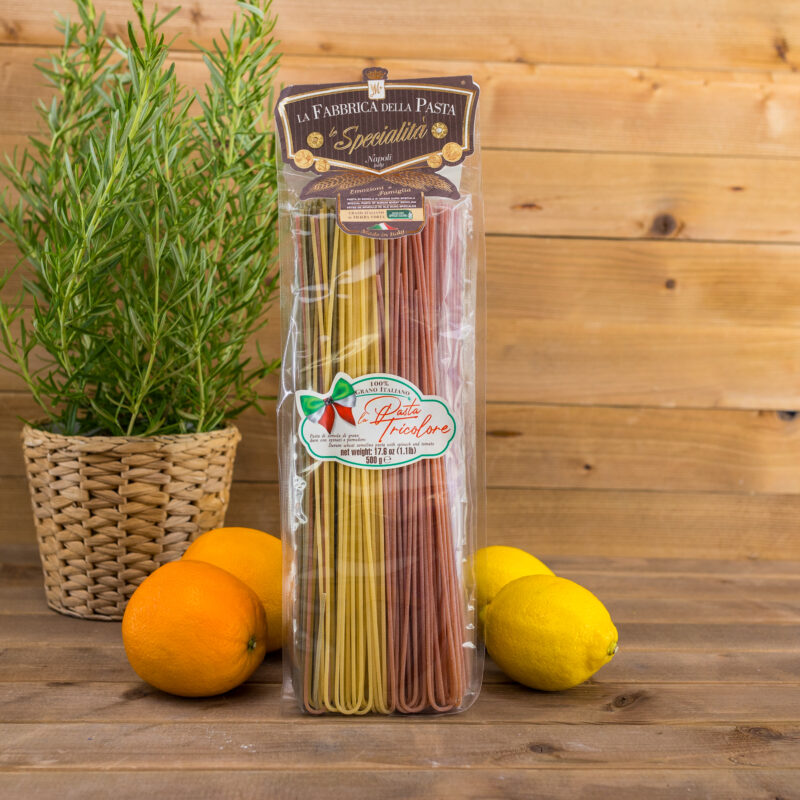 Makaron Spaghetti Tricolore 500g Fabbrica della Pasta di Gragnano