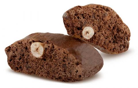 Ciastka Cantucci Dark z orzechami laskowymi 200g Sapori del Lago Nero - obrazek 2