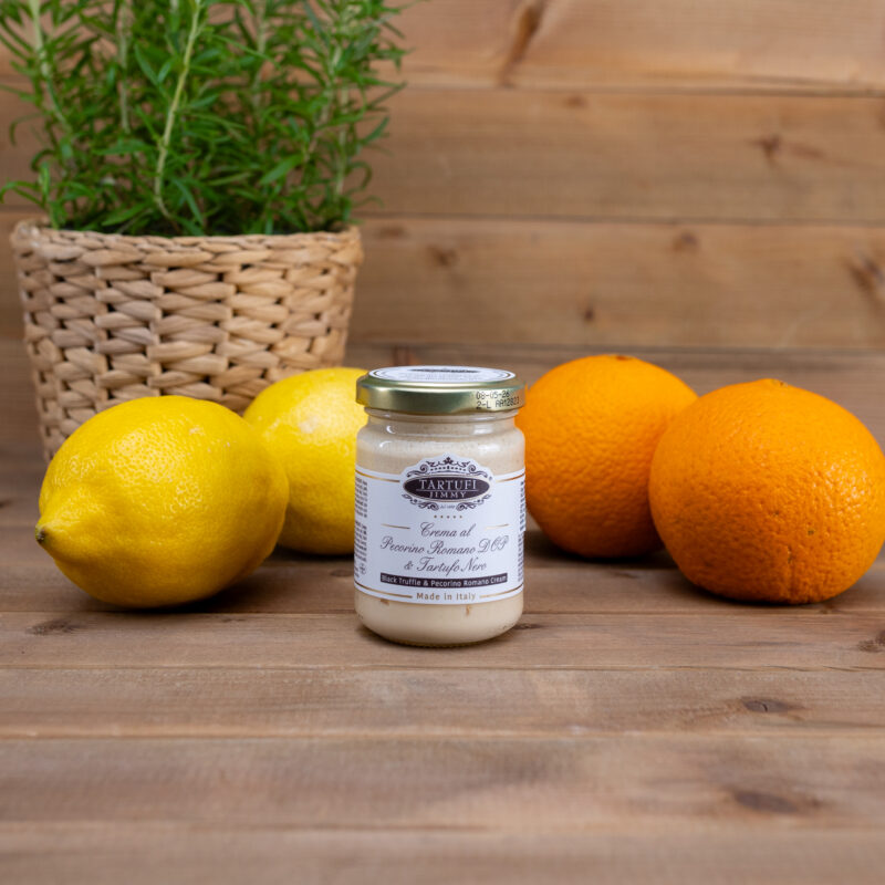 Krem z Pecorino Romano i czarną truflą 90g Tartufi Jimmy