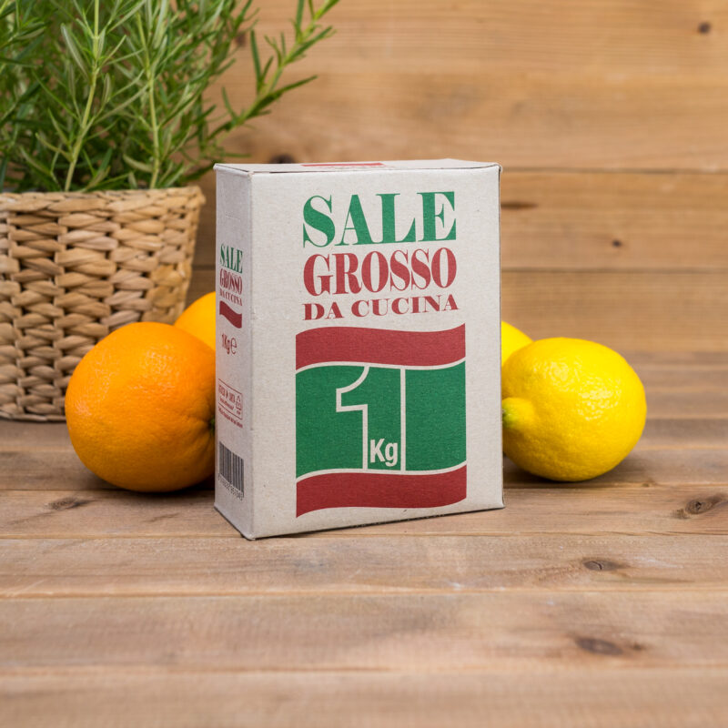 Sól morska gruboziarnista 1kg Atisale
