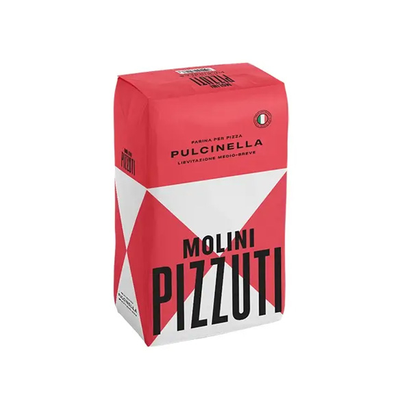 Mąka do pizzy “Pulcinella Oro con Germe di Grano” typ "0" 5 kg Mollini Pizzuti