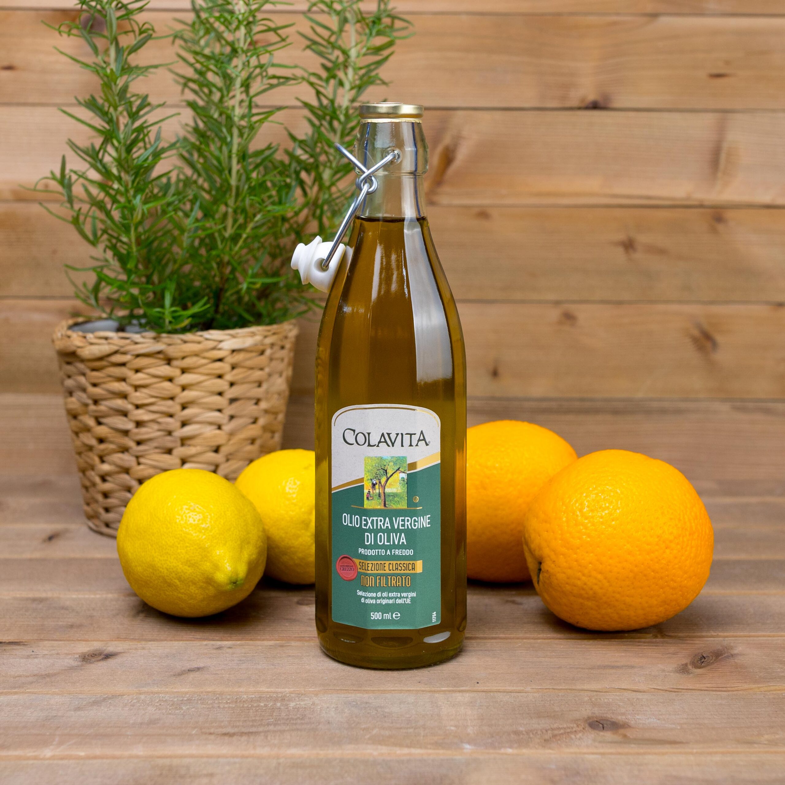 Oliwa extra vergine Premium Selection niefiltrowana 500ml Colavita