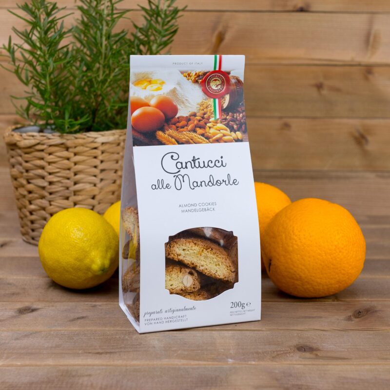 Ciastka Cantucci klasyczne z migdałami 200g Sapori del Lago Nero