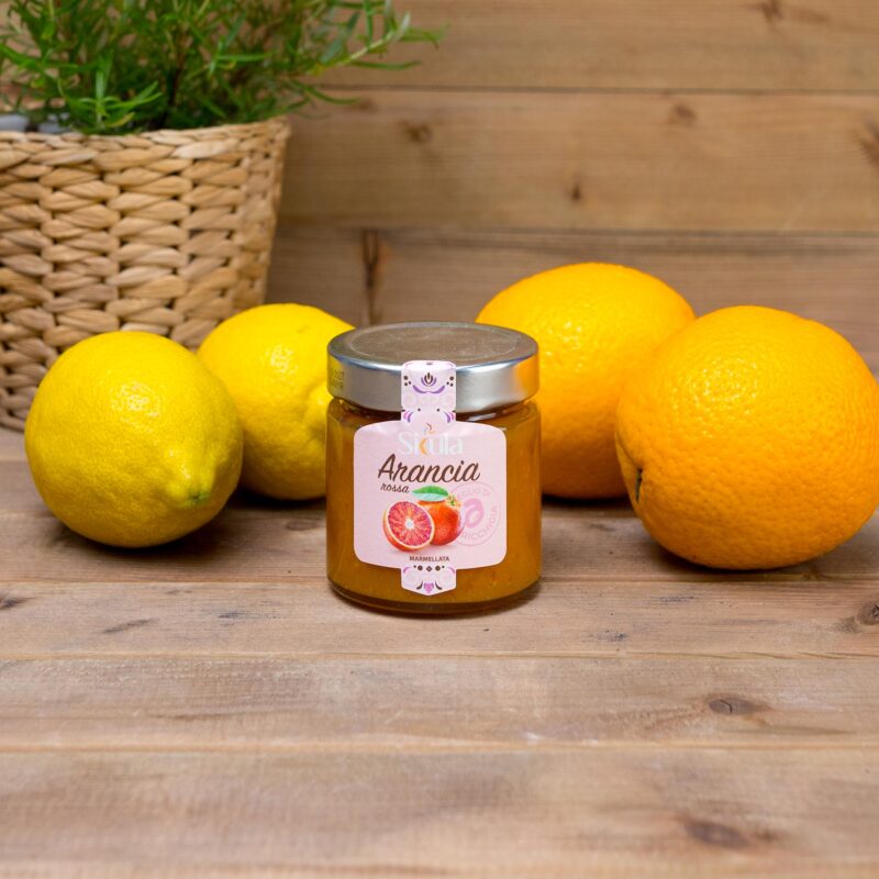Marmolada z czerwonych pomarańczy 240g 'A Ricchigia