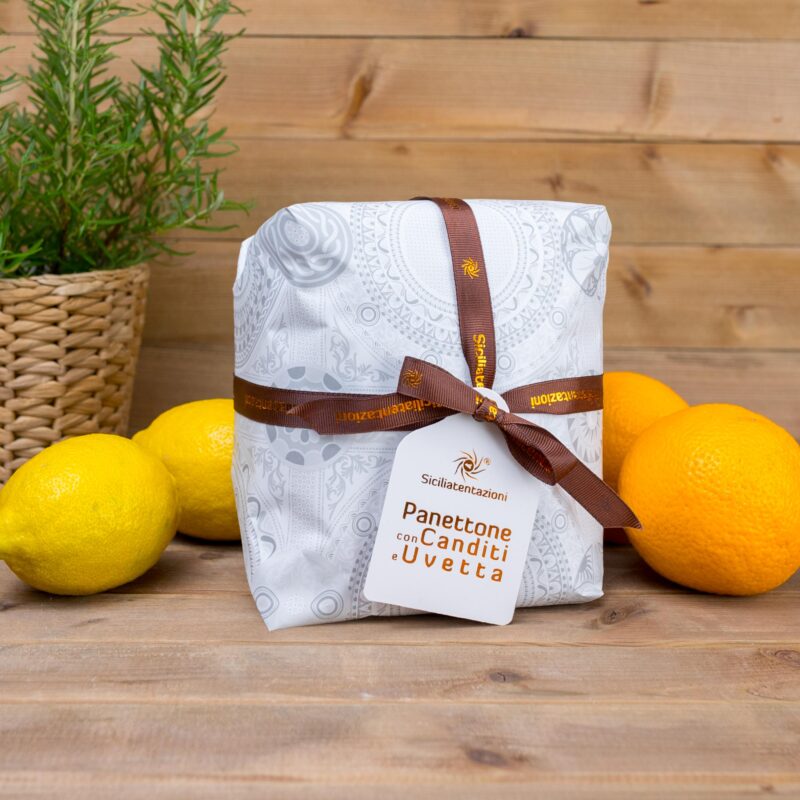 Ciasto Panettone tradycyjne 500g Siciliatentazioni