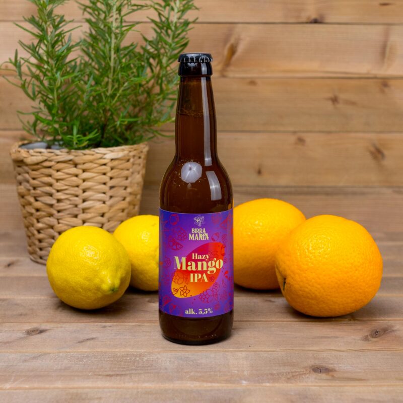 Piwo Hazy Mango IPA 330ml Birra Mania