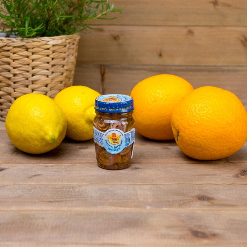 Filety anchois Roladki w oliwie z oliwek 78g Pesce Azzurro Cefalu'