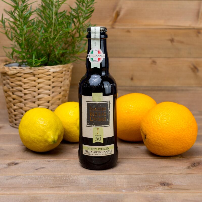 Piwo rzemieślnicze niefiltrowane Bianca 50 300ml Mastri Birrai Umbri