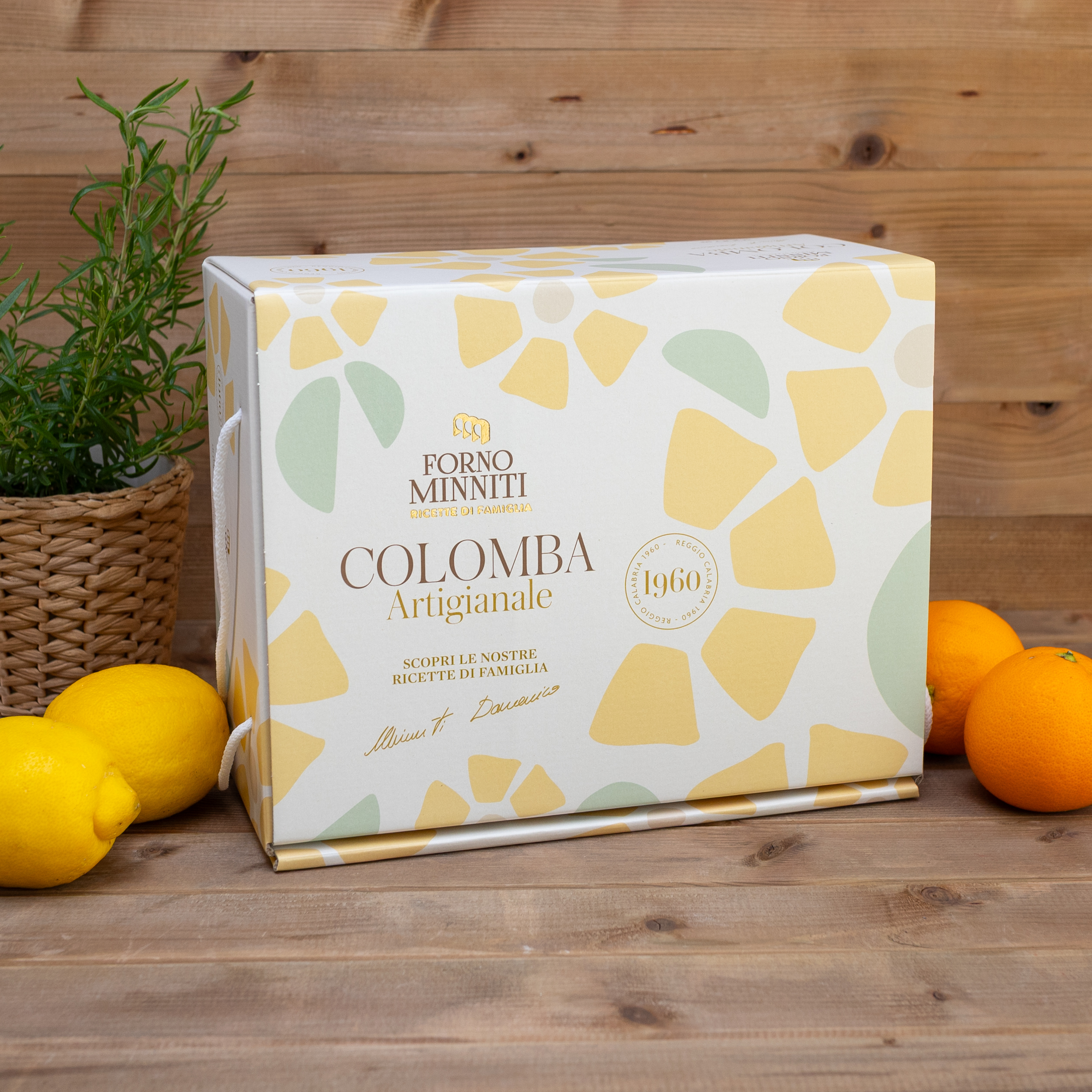 Ciasto Colomba klasyczna 1000 g Forno Minniti