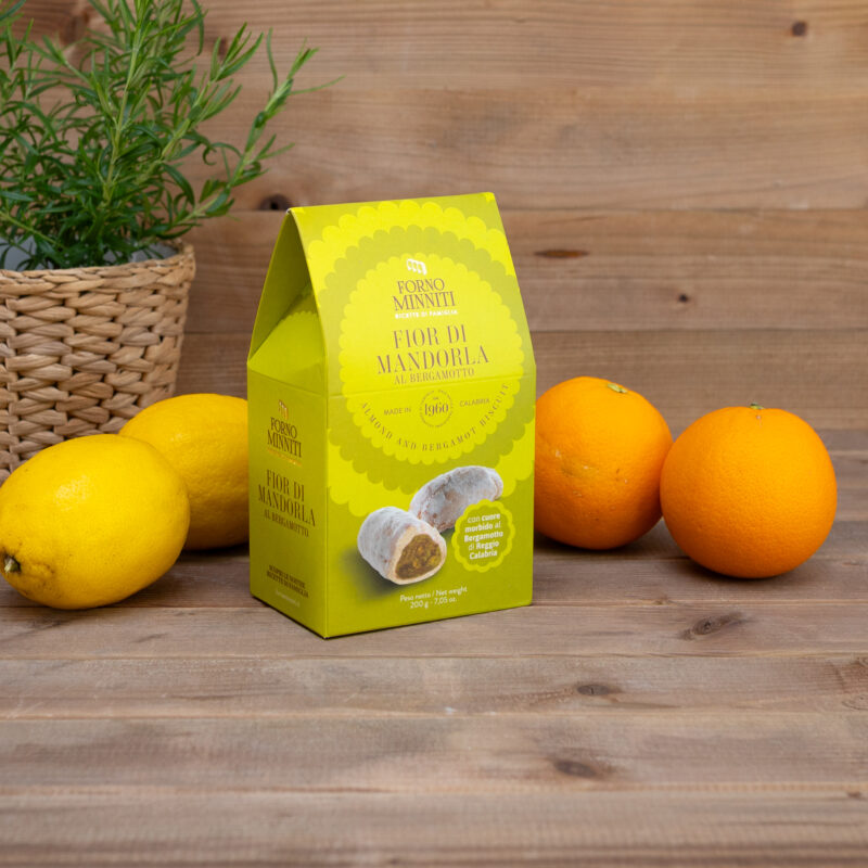 Ciastka Fior di mandorla z bergamotką 200g Forno Minniti