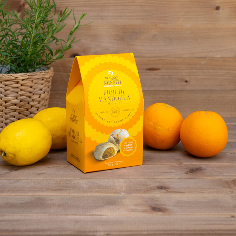Ciastka Fior di mandorla z cytryną 200g Forno Minniti