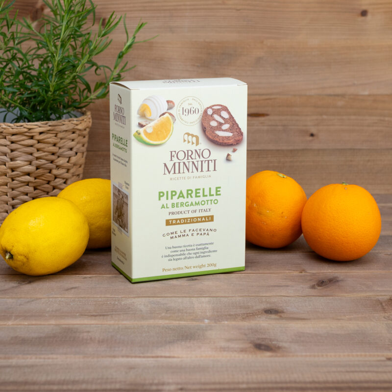 Ciastka Piparelle z bergamotką 200g Forno Minniti